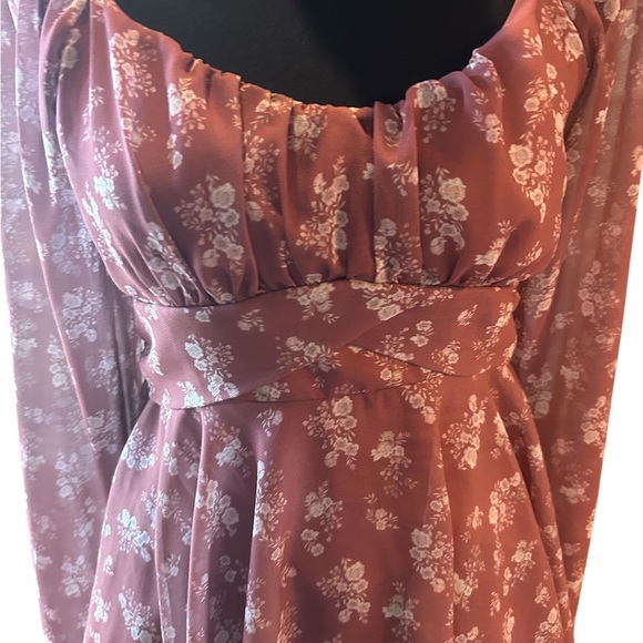 Altar’d State Mini Dress Boho floral | Size Small - Picture 4 of 6